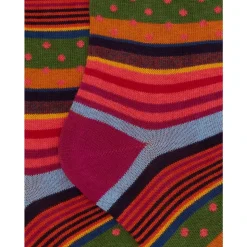 Gestreepte & gestippelde kindersokken