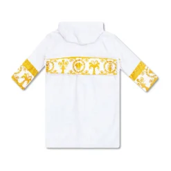 Gestreepte badjas voor kinderen