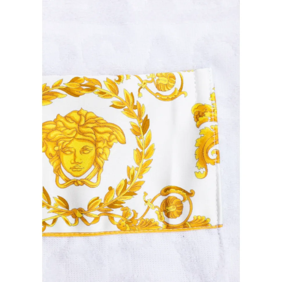 Gestreepte badjas voor kinderen