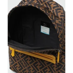 Gestreepte Logo Rugzak