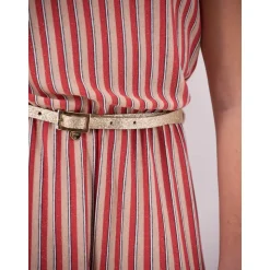 Gestreepte Lurex Jumpsuit