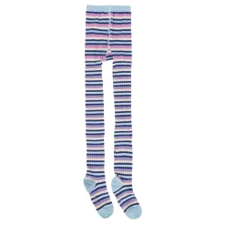 Gestreepte Multicolor Elastische Taille Panty's