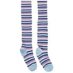 Gestreepte Multicolor Elastische Taille Panty's