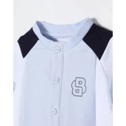 Gestreepte Romper Korte Mouwen