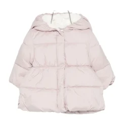 Gevoerde jas met capuchon