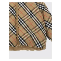 Gewatteerd jack met capuchon