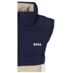 Gewatteerd Multicolor Waterdicht Vest met Logo