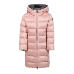 Gewatteerde donsjas met capuchon