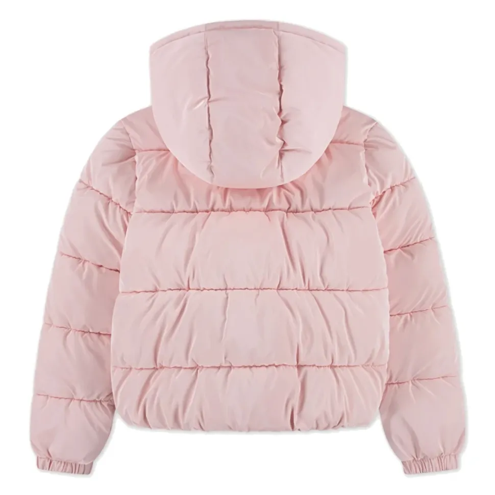 Gewatteerde Jas met Capuchon