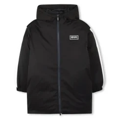 Gewatteerde jas met capuchon