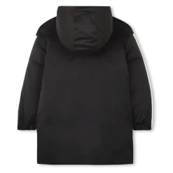Gewatteerde jas met capuchon