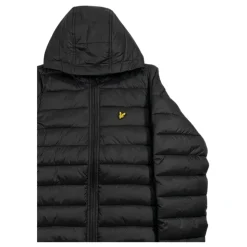 Gewatteerde kinderjas met capuchon