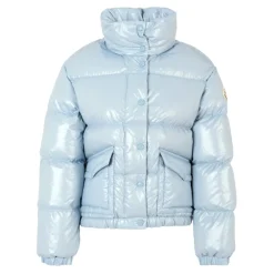 Gewatteerde Lichtblauwe Donsjas