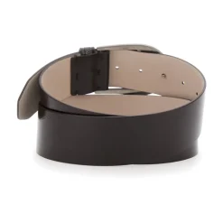 Glanzende Kalfsleren Riem