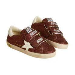 Glitter Bordeaux Sneakers