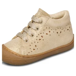 Glittered suede first step shoes LUBBY