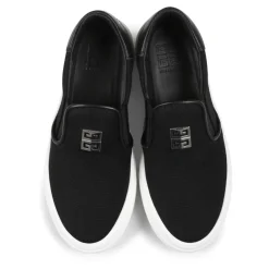 4G-Motief Ronde Neus Sneakers