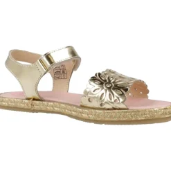 Gouden Bloem Sandalen