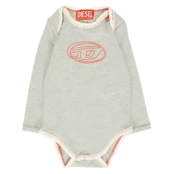 Grijs Katoenen Bodysuit Set