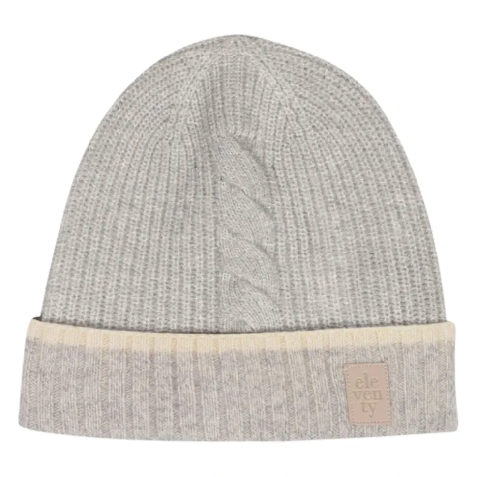 Grijze Kinderen Beanie Hoed