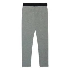 Grijze kinderleggings met logo