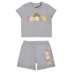 Grijze korte sportpak met Teddy Bear