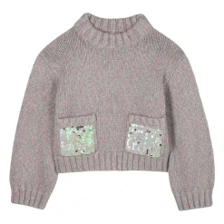 Grijze Trui voor Meisjes