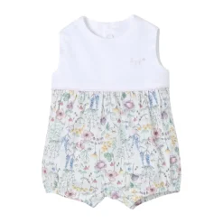 Groene Bloemen Romper voor Kinderen