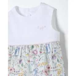 Groene Bloemen Romper voor Kinderen