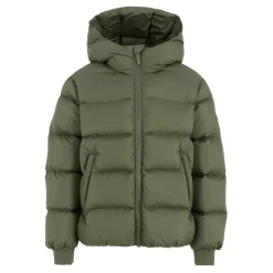 Groene Gewatteerde Donsjas