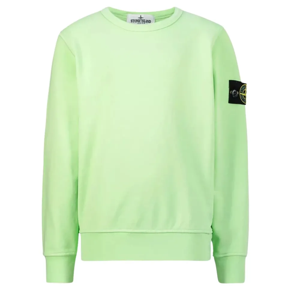 Groene Junior Sweatshirt met Logopatch