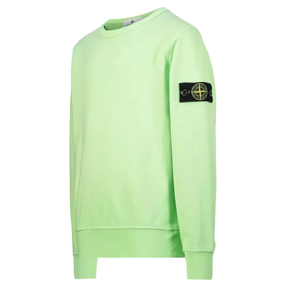 Groene Junior Sweatshirt met Logopatch