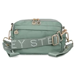 Groene Nylon Crossbody Tas