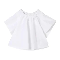 Groene Poplin Kinderoverhemd