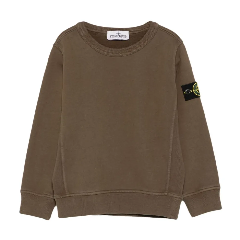 Groene Sweatshirt Stijlvol Casual Trendy Look