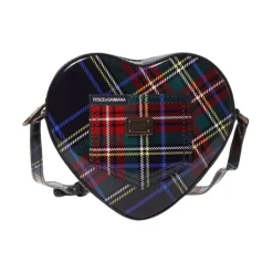 Hartvormige Geruite Crossbody Tas