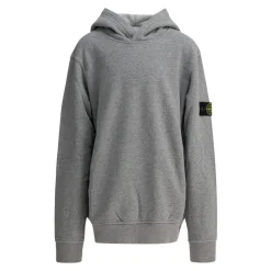 Hooded Sweatshirt met zak aan de voorkant en ribdetails
