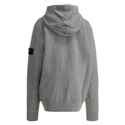 Hooded Sweatshirt met zak aan de voorkant en ribdetails