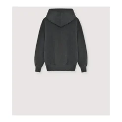 Hoodie in galactisch grijs mêlee met TNS-logo