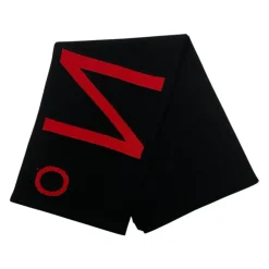 Intarsia-gebreide Logo Sjaal