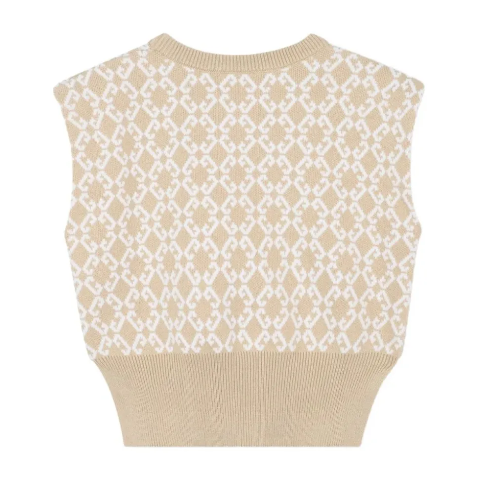 Intarsia-gebreide Rok Set