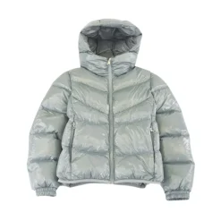 Irregular Gewatteerd Donsjack