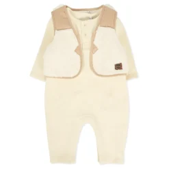 Ivoor Babygrow en Vest Set