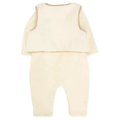 Ivoor Babygrow en Vest Set