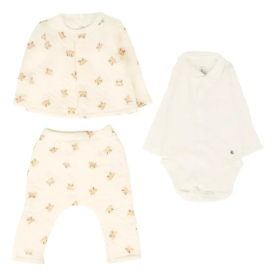 Ivoor Babyset met Panda's