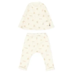 Ivoor Babyset met Teddyberen