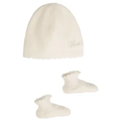 Ivoor Gebreide Accessoires Set