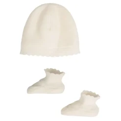 Ivoor Gebreide Accessoires Set