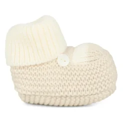 Ivoor Gebreide Baby Slofjes