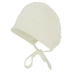 Ivoor Gebreide Pasgeboren Wollen Mutsen